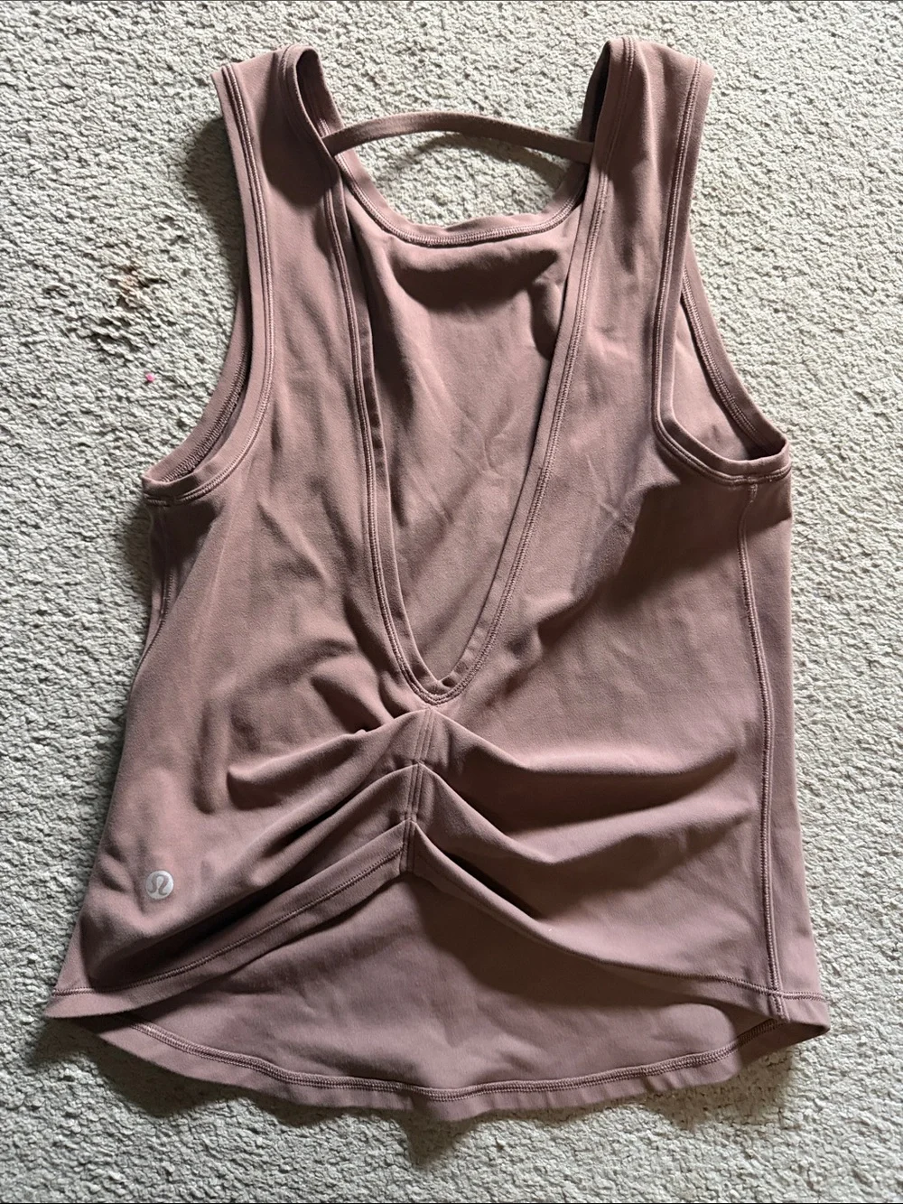 Lululemon Deep Stretch Tank in the color Spanish Oak. (No size tags)